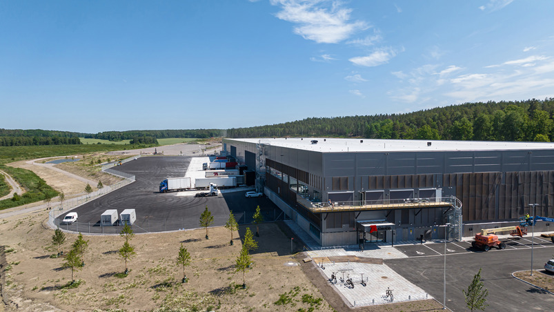 Niam förvärvar nybyggd logistikfastighet i Klinga Logistikpark Image